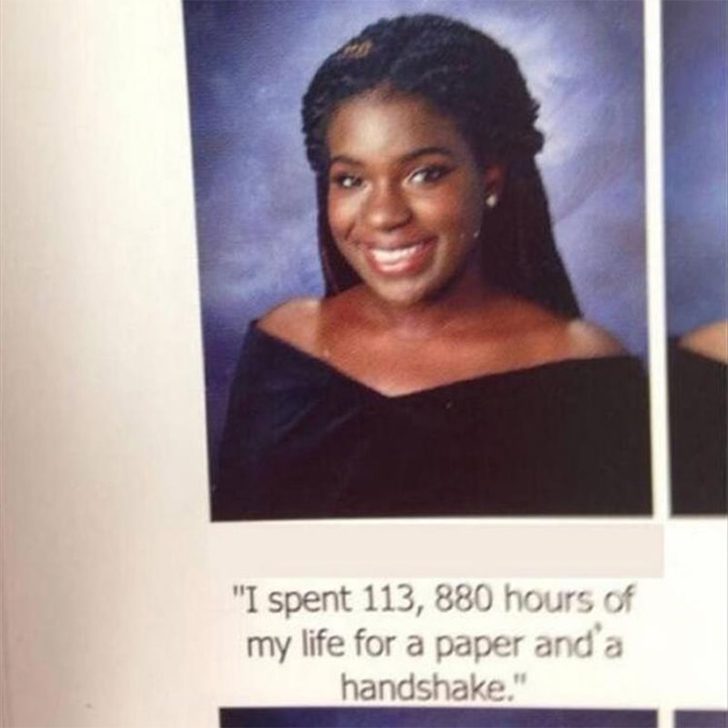 50 Epic And Funny Year Book Quotes That's Worth All The Time To Check ...