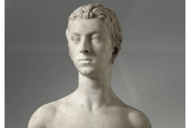 Historic Marble Bust of Sir John Gordon by Edmé Bouchardon